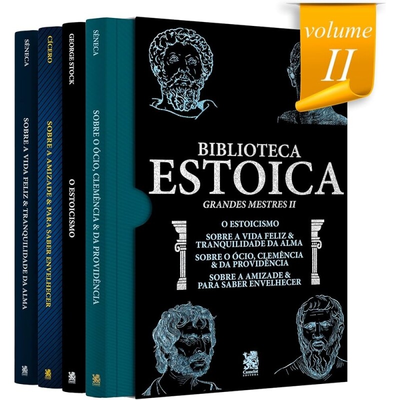 Livro Biblioteca Estoica - Vários autores