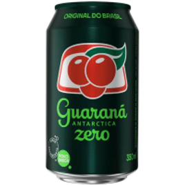 Refrigerante Zero Açúcar Guaraná Antarctica Lata 350ml