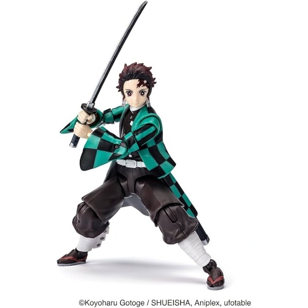 Boneco Fun Divirta-se Demon Slayer Bandai Tanjiro Kamado - Articulado