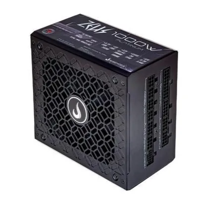 Fonte Gamer Rise Mode Zeus 1000W, Platinum, Full Modular, PFC Ativo, Preto - RM-PSU-01-PA-1000