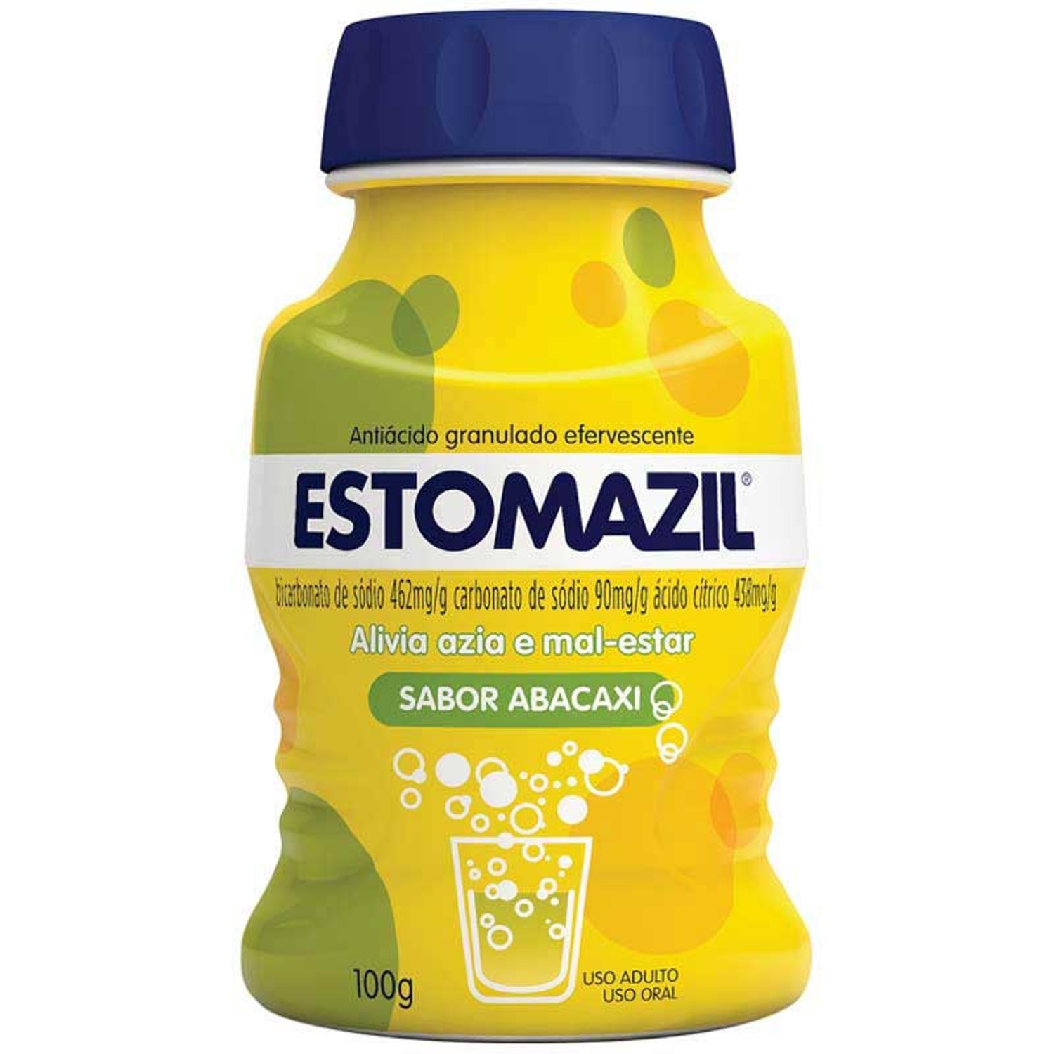 Estomazil Abacaxi Po Efervescente 100g