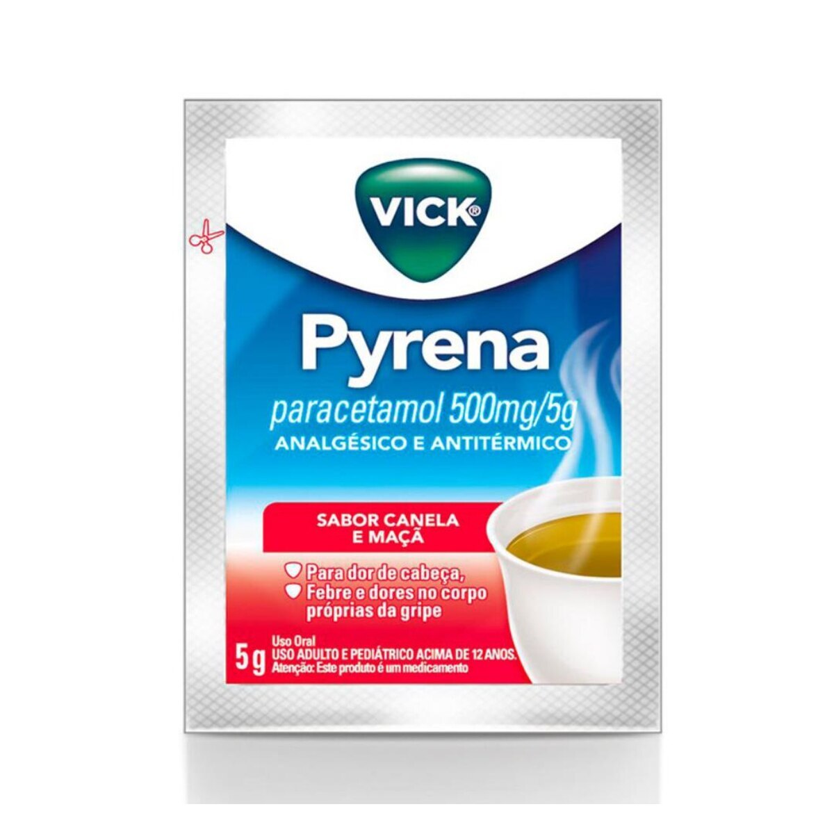 Vick Pyrena Maca e Canela 500mg 5g