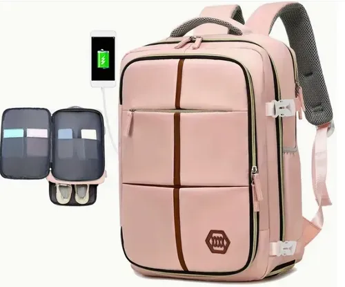 [Com taxa] Mochila de viagem multifuncional