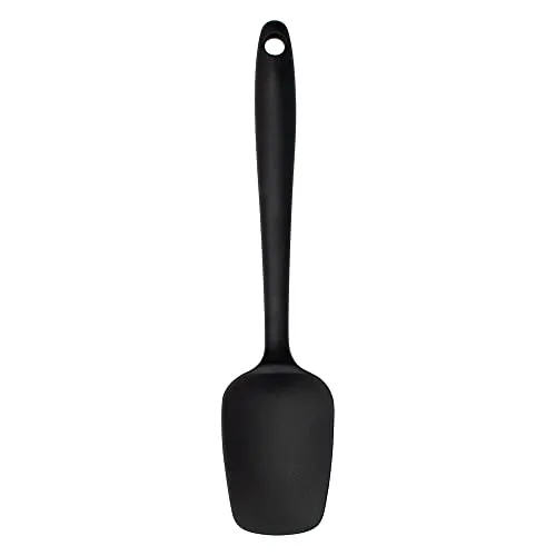 Mimo Style Utensílios Espátula de Silicone, Preto, 21.5 x 5 cm