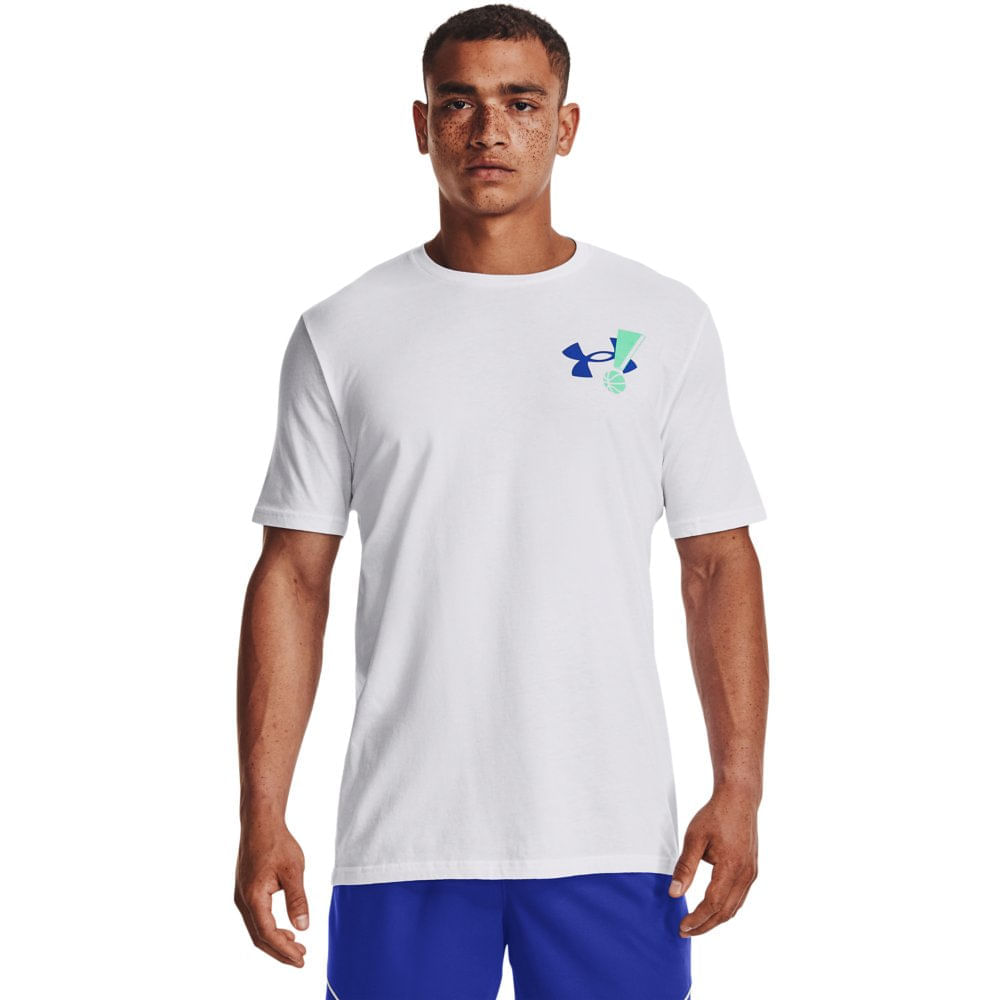 Camiseta de Basquete Masculina Under Armour Exclamation Bball SS B