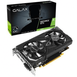 Placa de Vídeo GTX 1650 Galax NVIDIA GeForce 4GB GDDR6 EX Plus 1-Click OC 128 Bits - 65SQL8DS93E1