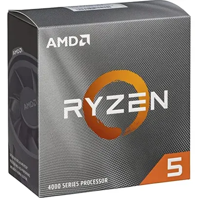 [TAXAS INCLUSAS] AMD Ryzen 5 4500 6-Core, 12-Thread Unlocked Desktop Processor with Wraith Stealth Cooler