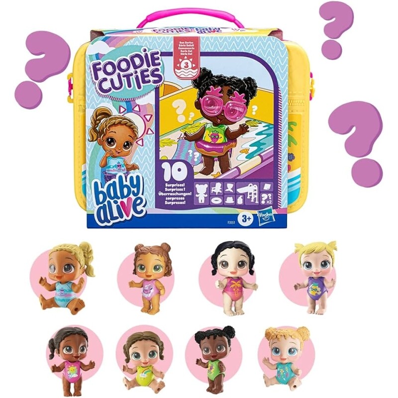 Boneca Baby Alive Foodie Cuties Boneca Série Docinhos