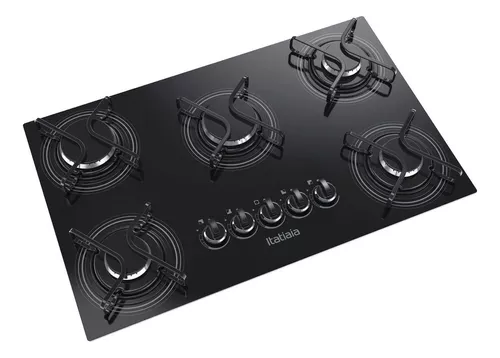 Cooktop 5 Bocas Itatiaia Essencial Bivolt 127V/220V