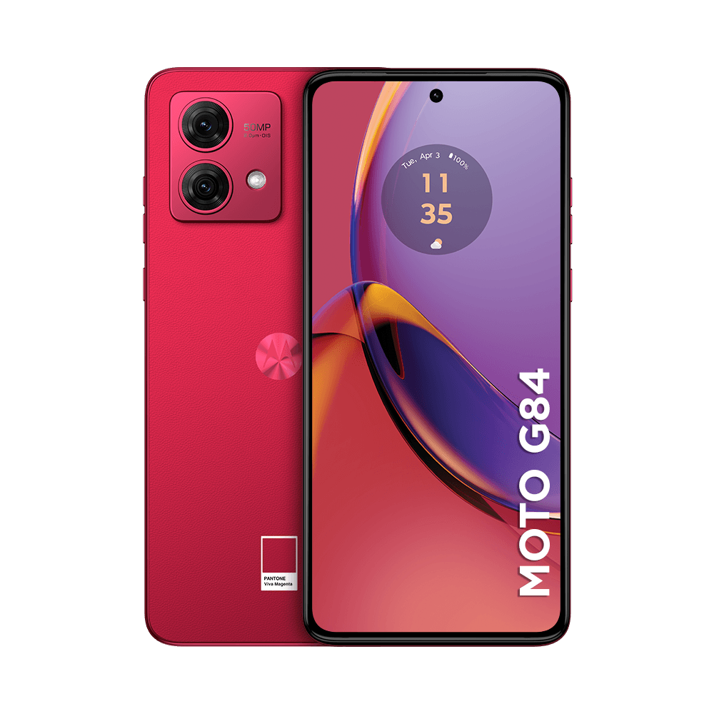 Smartphone MOTO G84 5G 256GB 8GB de RAM, 50MP Ultra-Pixel AI Camera Tela pOLED NFC