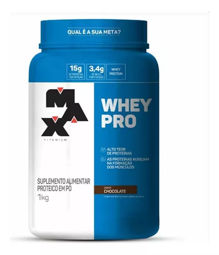 Whey Protein Pro 1kg - Max Titanium