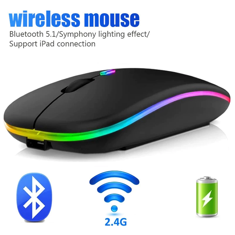 Mouse Sem Fio Bluetooth