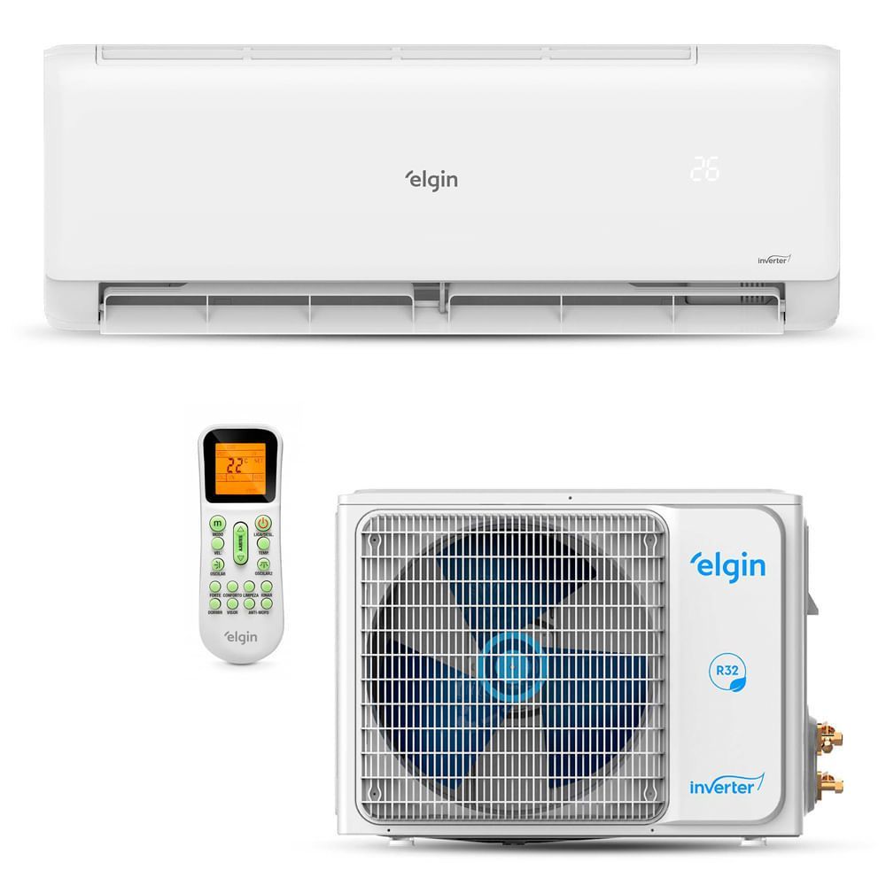 Ar Condicionado Split Elgin Eco Inverter II Wi-Fi 12000 BTUs Frio - HJFE12C2CB