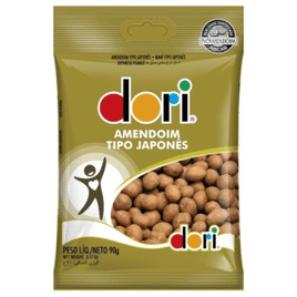 5 Pacotes Amendoim Japonês Dori 90g