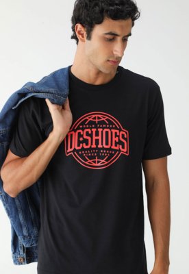 Camiseta DC Shoes Globe Trotter - Masculina