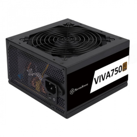 Fonte SilverStone VIVA 750 750W 80 Plus Bronze PFC Ativo - SST-VA750-B