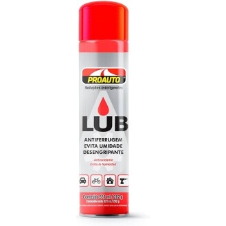 2 Unidades Desengripante Lub Proauto - 321ml