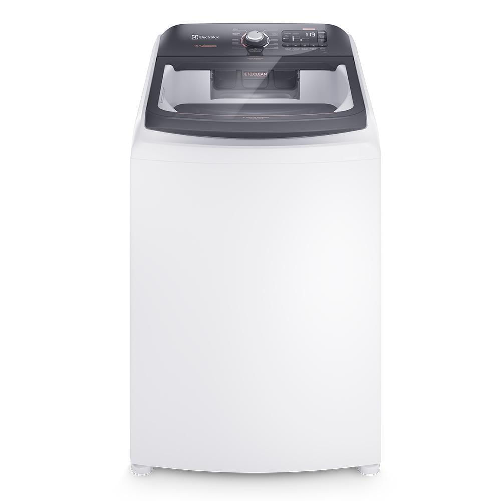 Máquina de Lavar Electrolux Premium Care 15Kg com Cesto Inox Jet&Clean e Time Control