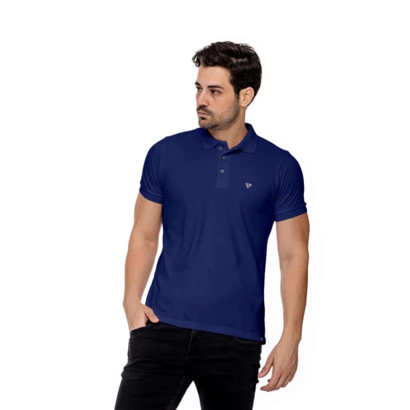 Camisa Gola Polo Voker Camiseta Anti-pilling Com Proteção UV