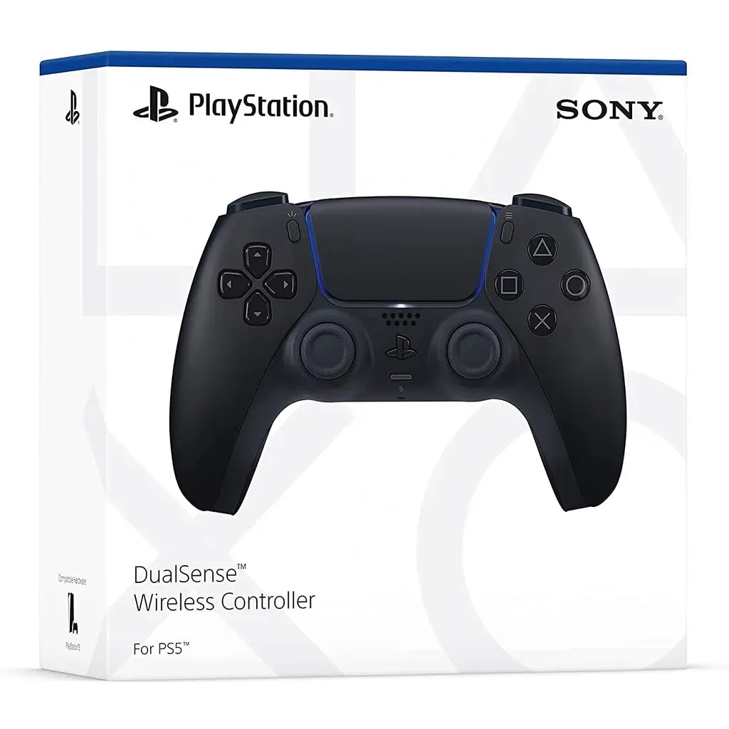 Controle PS5 Preto (Midnight Black) sem fio (Dualsense) - Sony