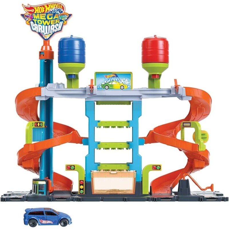 Hot Wheels City Playset Lava rápido Mega Torre - HDP05