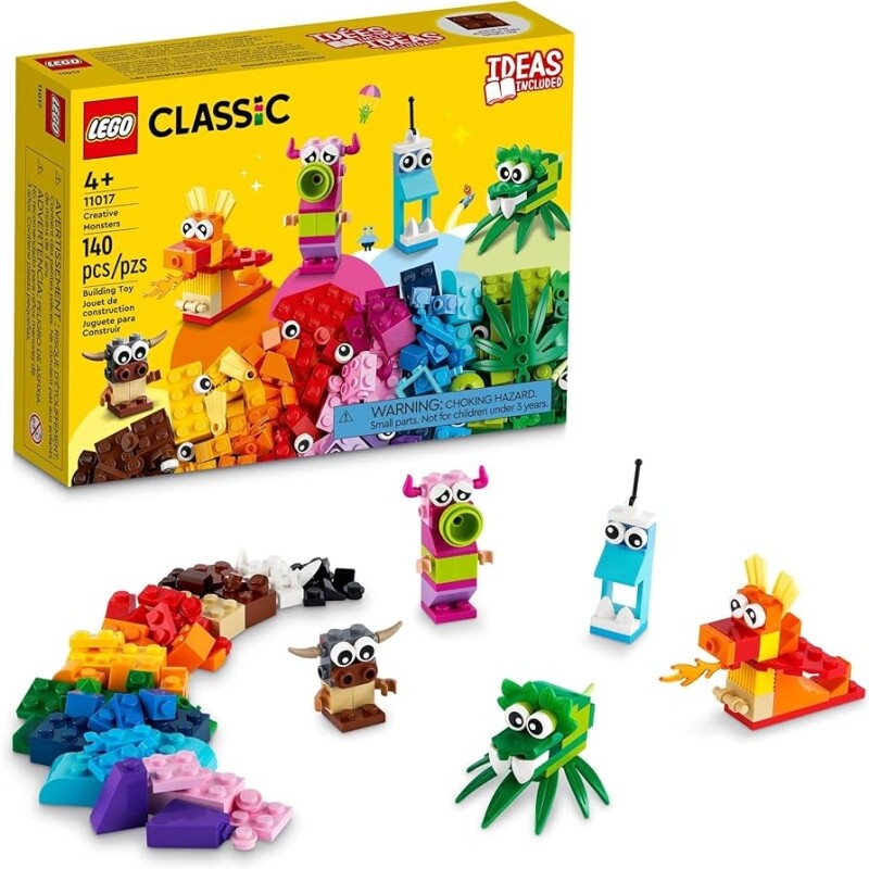 LEGO Classic Monstros Criativos 11017 - 140 peças