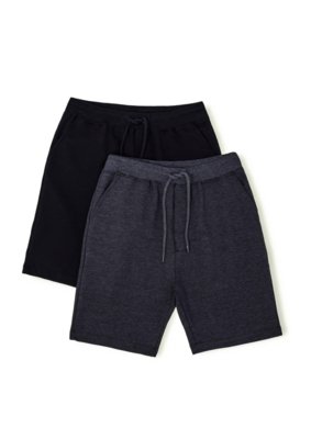 Kit Com 2 Bermudas Básicas Masculinas Em Moletom Hering