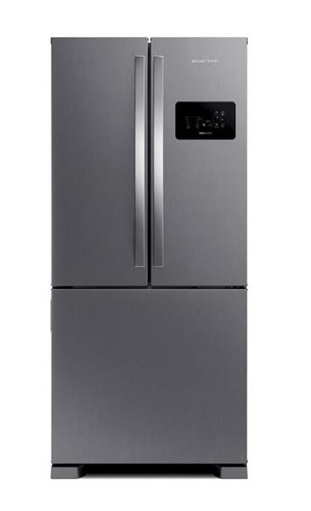 Geladeira Brastemp Frost Free French Door A+++ 554 litros Cor Inox - BRO85AK