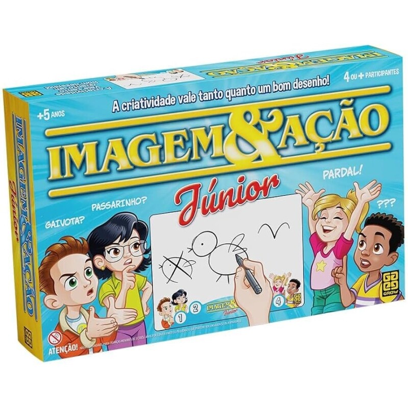 Jogo de Tabuleiro Imagem & Ação Junior - Grow