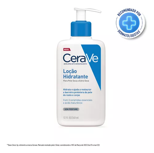 Loção Hidratante Para Pele Seca A Extra Seca Cerave - 340ml