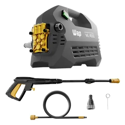 WAP Lavadora de Alta Pressão Profissional WL 4000, 420L/h, com Agulha Desobstruidora e Motor de Indução, 2000W 127V