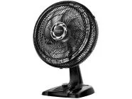 Ventilador de Mesa Mondial Turbo NVT-40-8P-B 40cm 8 Pás 3 Velocidades Preto e Prata