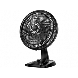 Ventilador de Mesa Mondial Turbo NVT-40-8P-B 40cm 8 Pás 3 Velocidades Preto e Prata