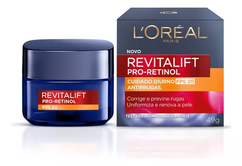 (Levando 3) Creme Antirrugas Diurno FPS20 L'Oréal Paris Revitalift