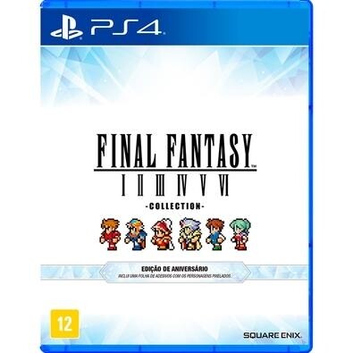 Jogo Final Fantasy Pixel Remaster - PS4