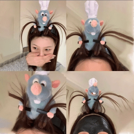 Bandana Ratatouille Doll Headband