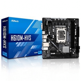 Placa Mãe Asrock H610m-Hvs M.Atx Lga 1700 Ddr4 HDMI VGA