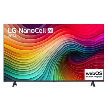 Smart TV LG 50 Polegadas 50NANO80TSA 4K UHD NanoCell ThinQ AI