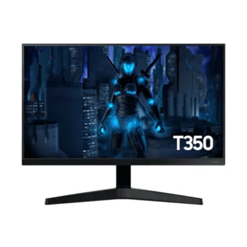 Monitor Gamer Samsung T350, Tela Plana, 24" FULL HD, 75Hz, 5Ms, HDMI, FreeSync, Game Mode