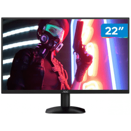 Monitor 100Hz Full HD Widescreen 1ms AOC Série B35 22" VGA HDMI - 22B35HM2