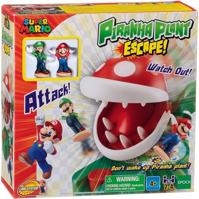 Brinquedo Super Mario Piranha Plant Escape!