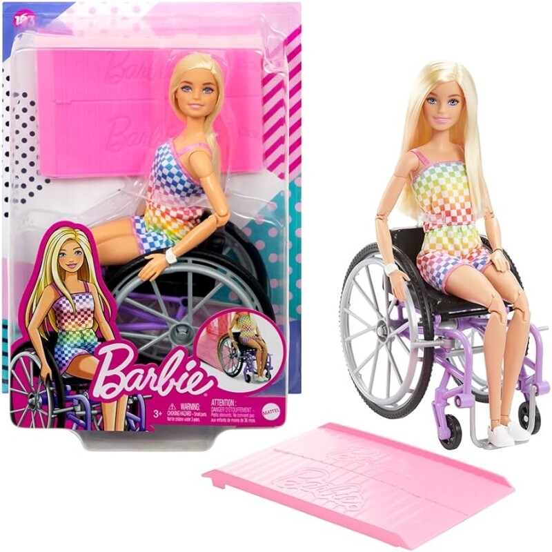 Barbie Cadeira de Rodas Mattel