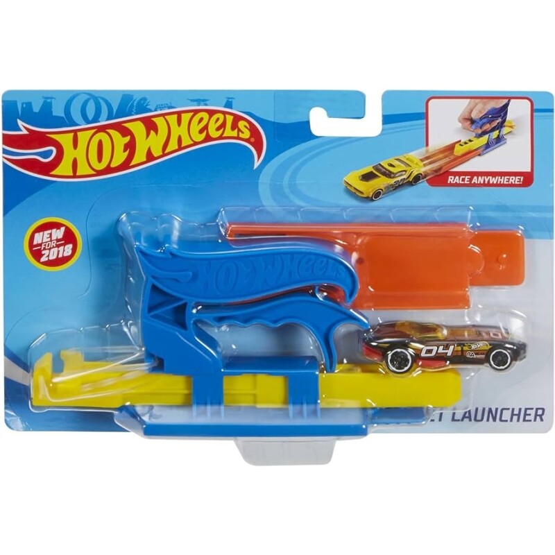 Brinquedo Hot Wheels Hw Lançador Básico Com Carro - Mattel