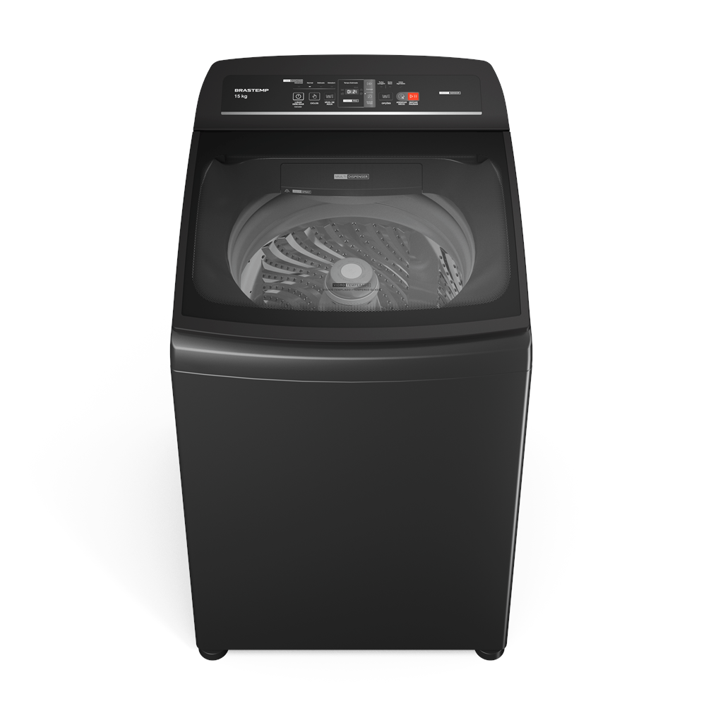 Máquina de Lavar Brastemp 15kg Cinza - BWT15A9