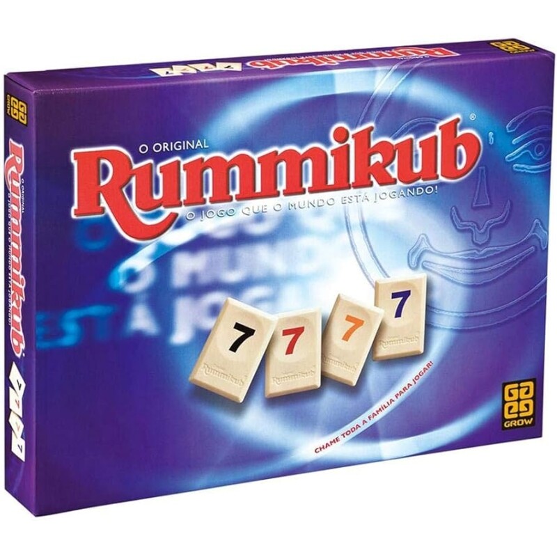 Jogo de Tabuleiro Rummikub 950 - Grow