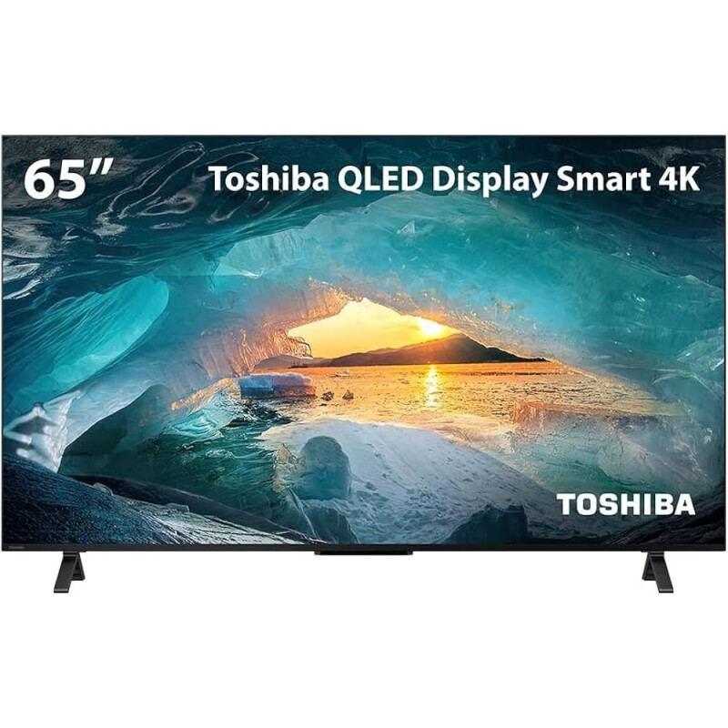 Smart TV 65" Toshiba QLED 4K Vidaa - TB027M