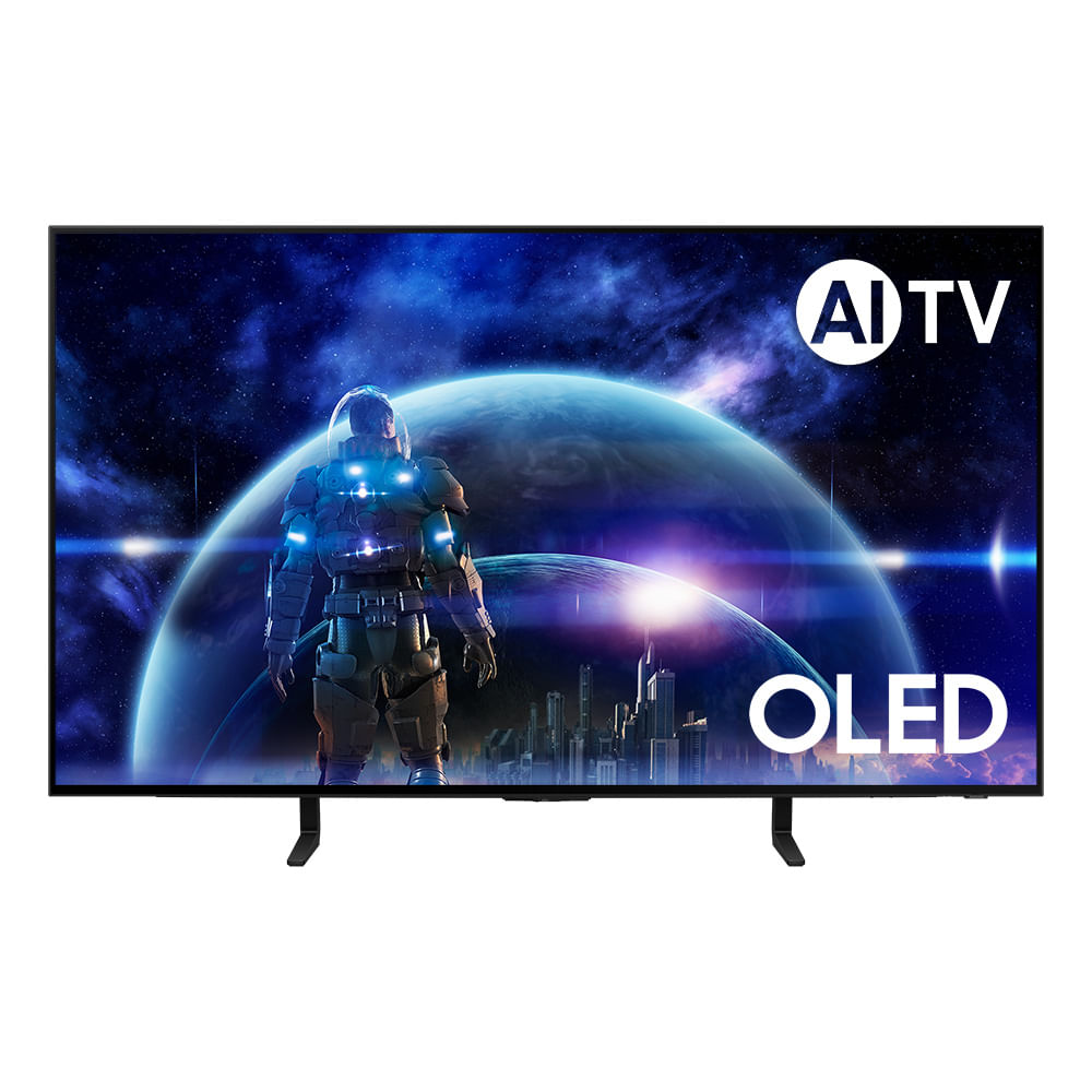 Samsung AI TV 48" OLED 4K 48S90D 2024 Processador com AI Painel até 144hz Design LaserSlim AI Energy Mode