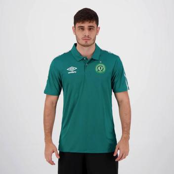 Camisa Polo Chapecoense Viagem 19/20 Umbro - Masculina Tam P