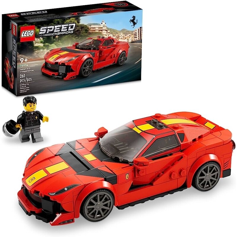 LEGO Speed Champions Ferrari 812 Competizione 76914 Conjunto de Construção (261 Peças)