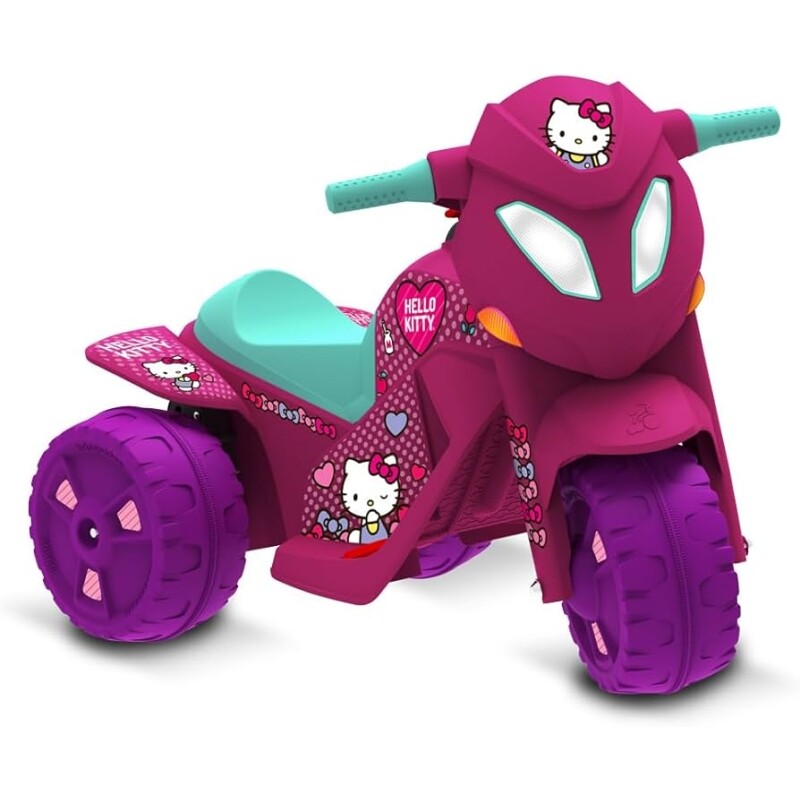 Ban Moto Hello Kitty Eletrica 6V Bandeirante